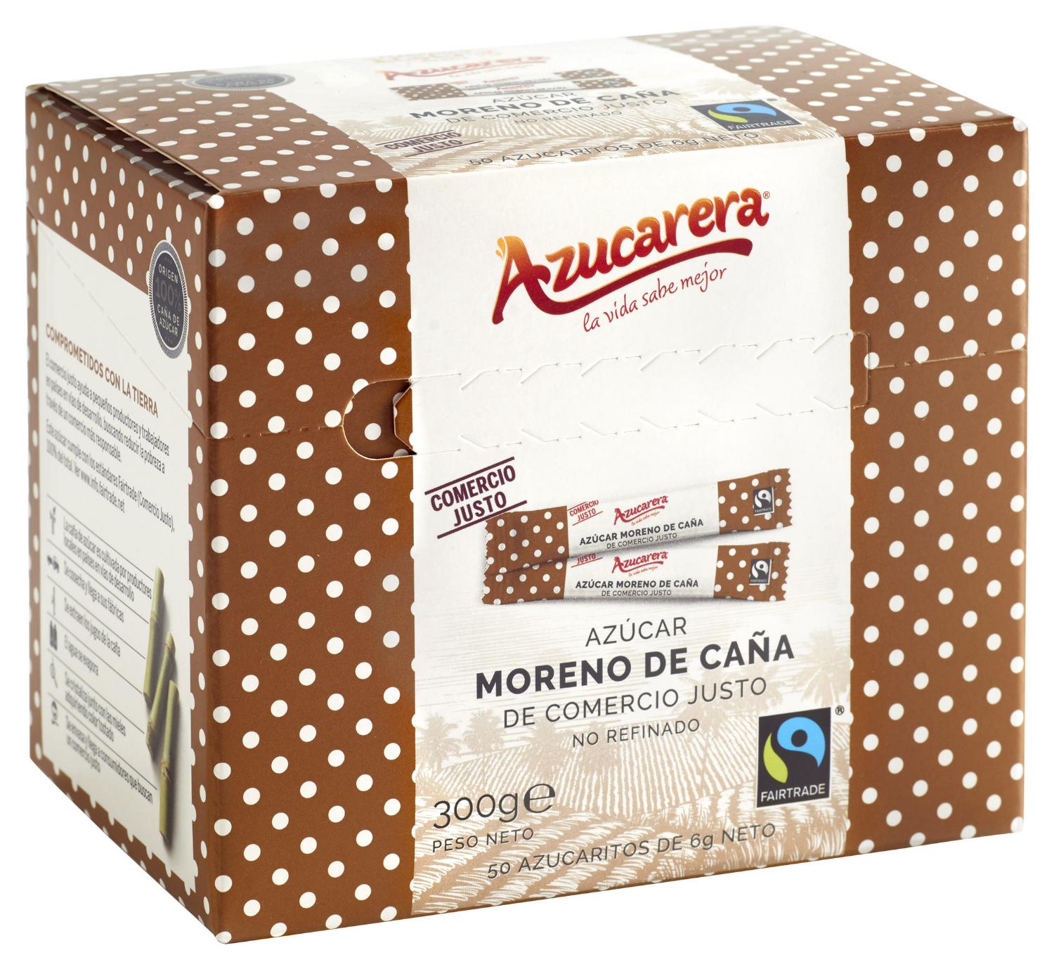 azucar moreno azucarera 6 g 50 u.