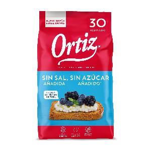 pan tostado sin sal ortiz 324 g