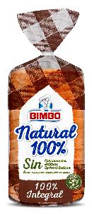 pan sandwich integral natural bimbo 450 g