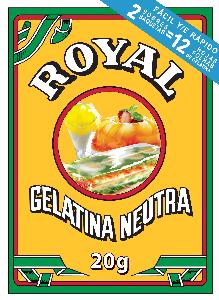 gelatina neutra royal 20 g