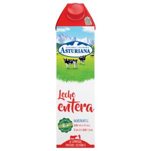 leche  asturiana entera brik 1 l