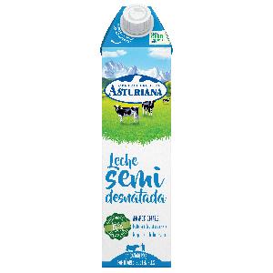 leche asturiana semi brick 1l