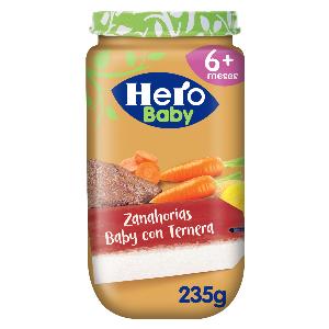 potitos ternera con zanahoria hero 235 g