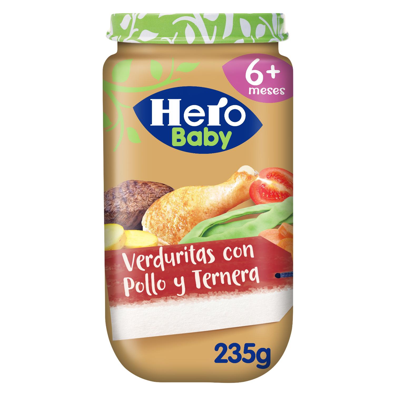 potito hero baby verd. pollo-tern. 235gr