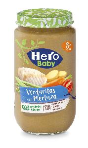 potito merluza c/verduras vapor hero 235 g