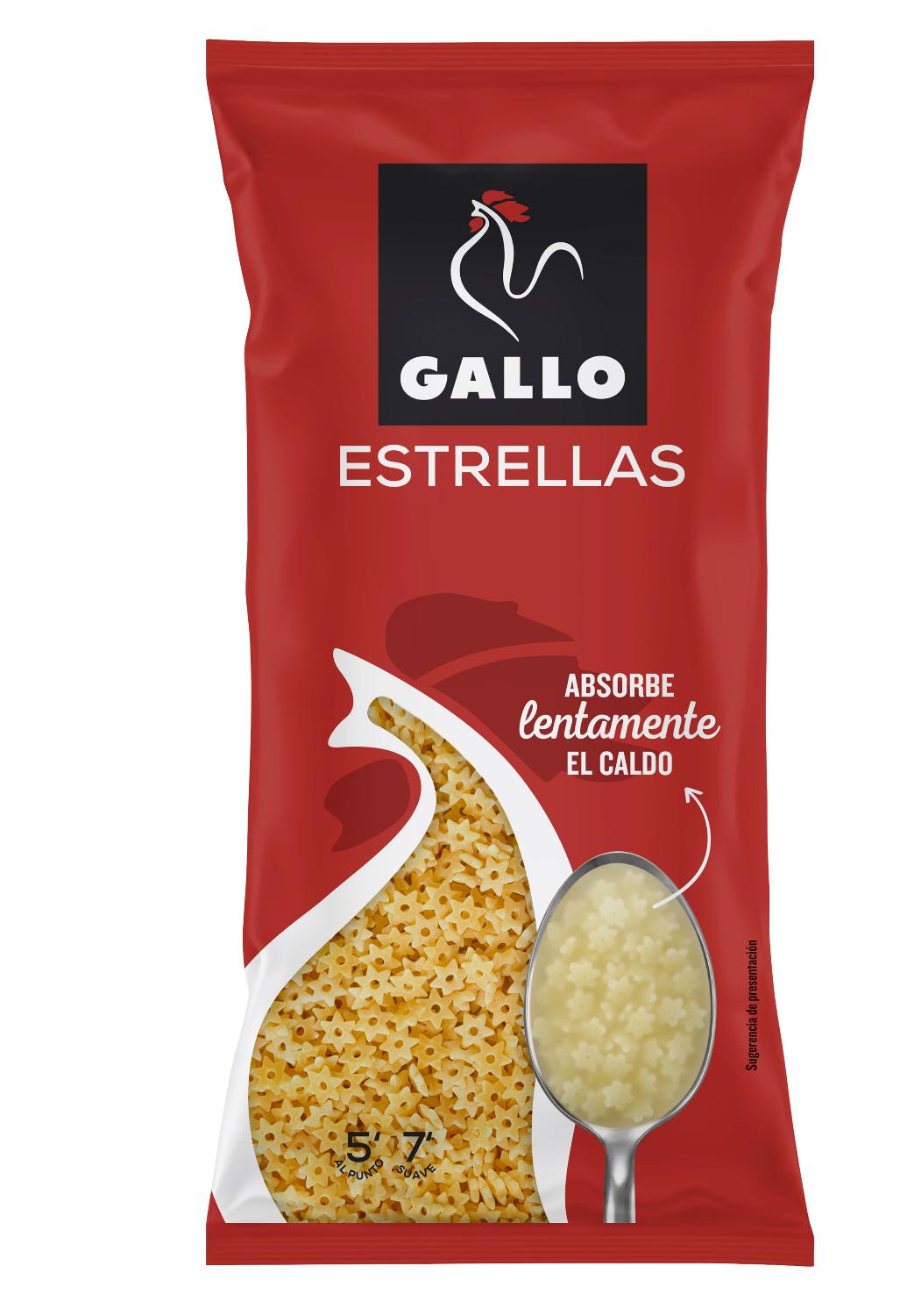 pastas estrellas gallo 250 g