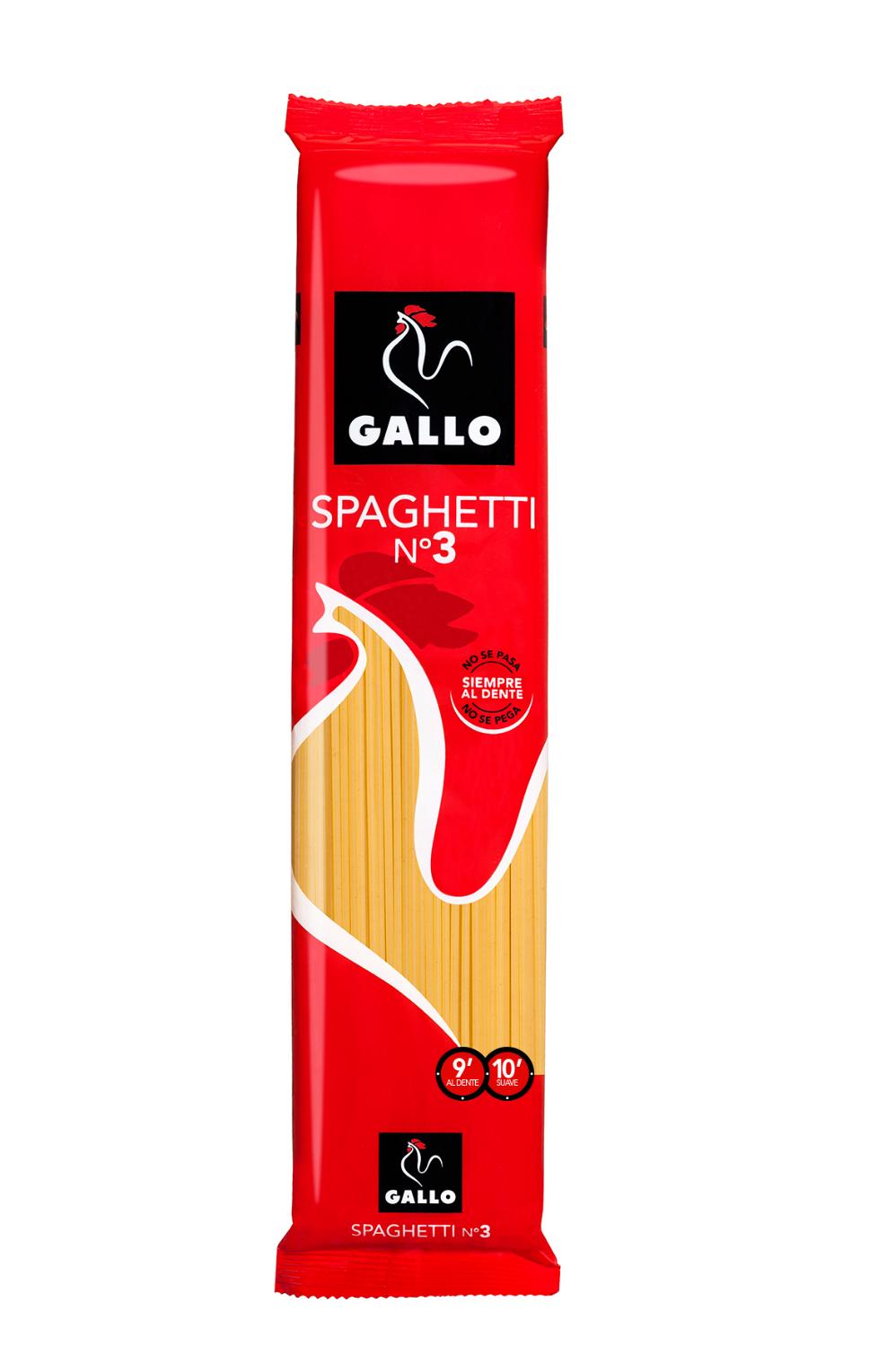 pastas spaguetti 3 gallo 250 g