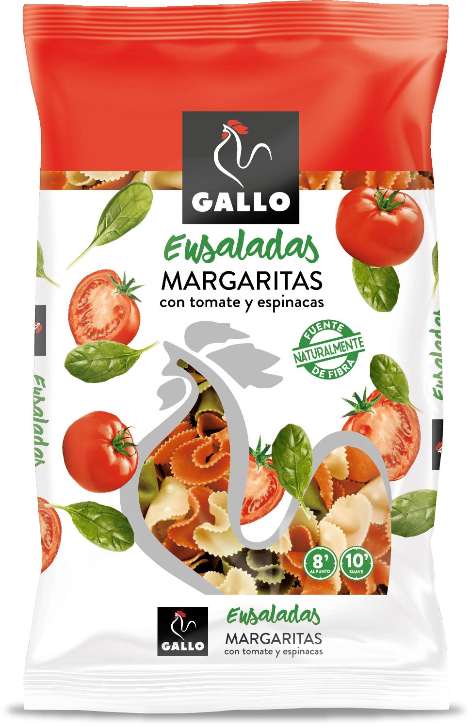 pastas margaritas vegetales gallo 250 g