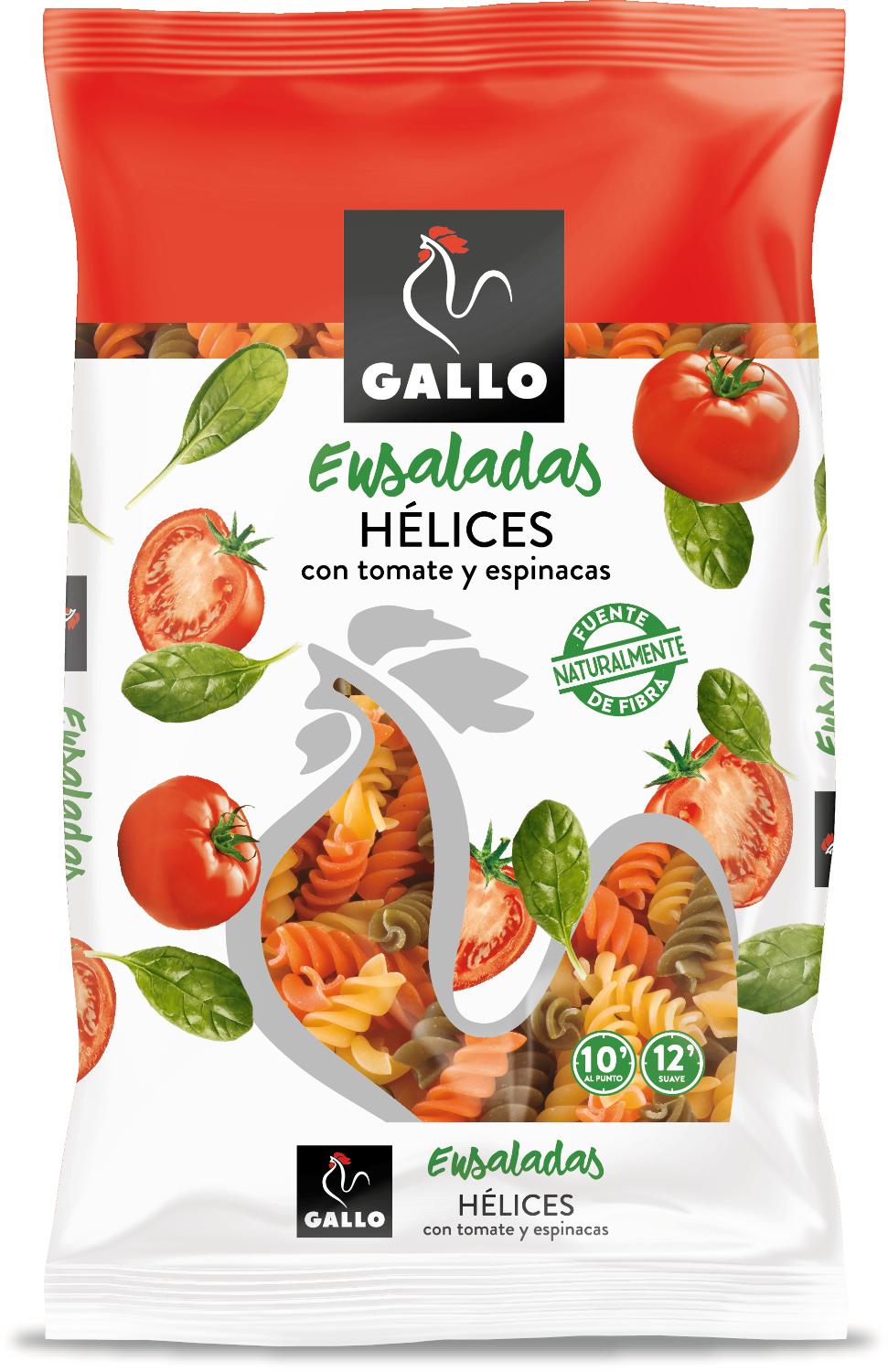 pastas helices vegetales gallo 250 g