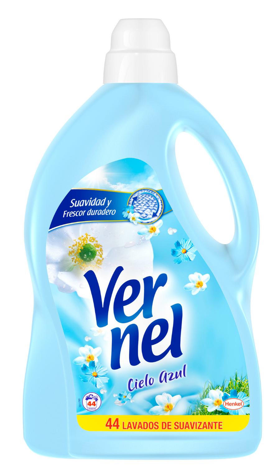 suavizante azul vernel 2,25 l 44 dosis