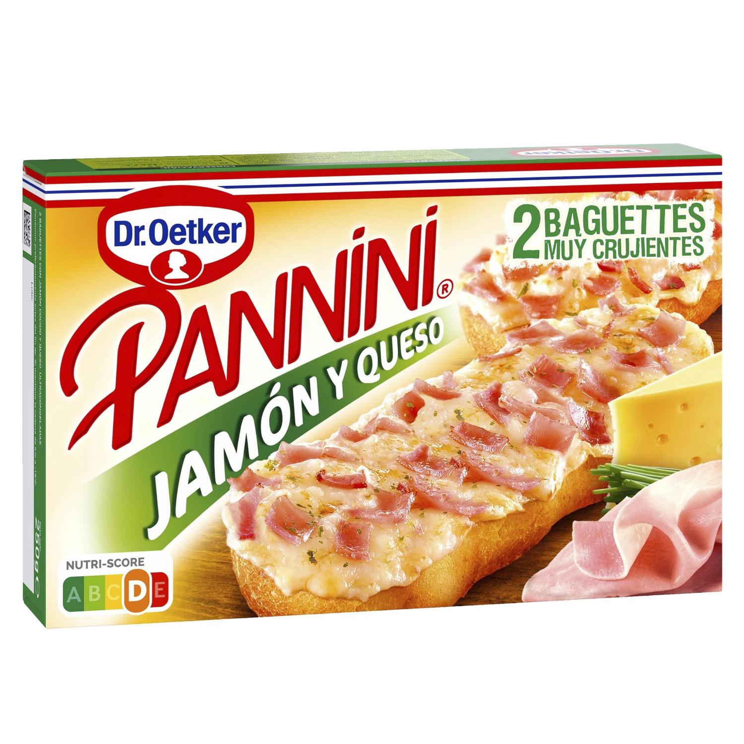 pannini jamon-queso dr oetker 250 g