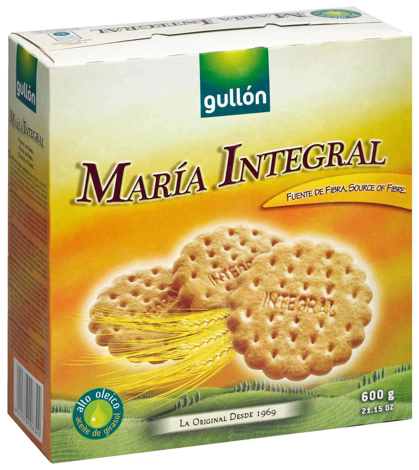 galletas maria integral gullon 600 g