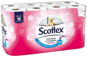 papel hig. scottex pack-12 + 4 rollos