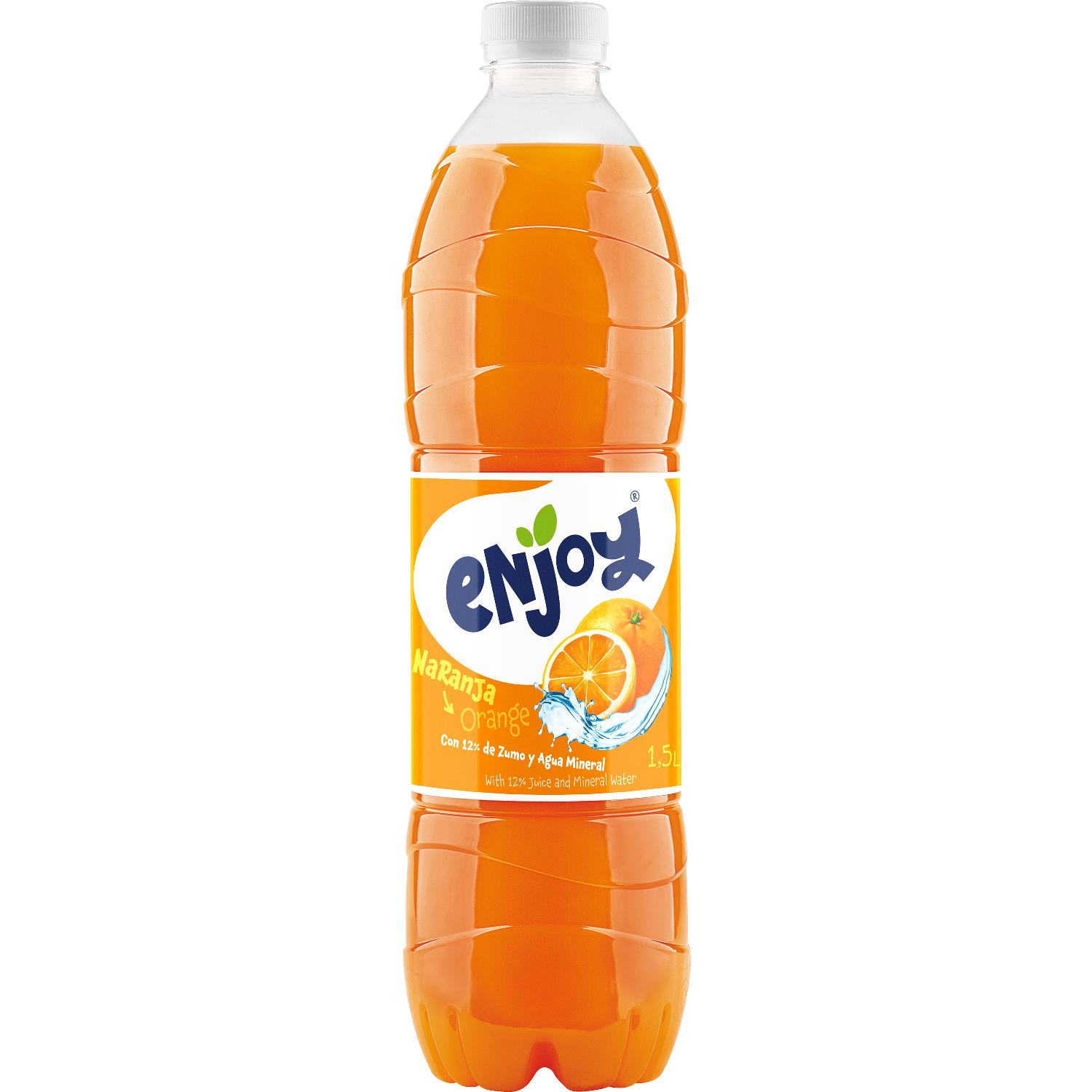 refresco naranja enjoy 1,5 l