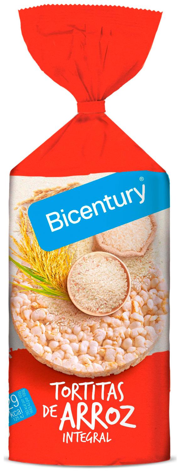 tortitas arroz integral bicentury 130 g