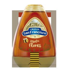 miel milflores goteo 0% granja san francisco 425 g