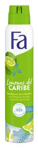 desodorante limones caribe fa spray 200 ml