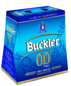 cerveza buckler 0.0 s/alc 25cl p-6