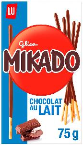 mikado chocolate c/leche lu 75 g
