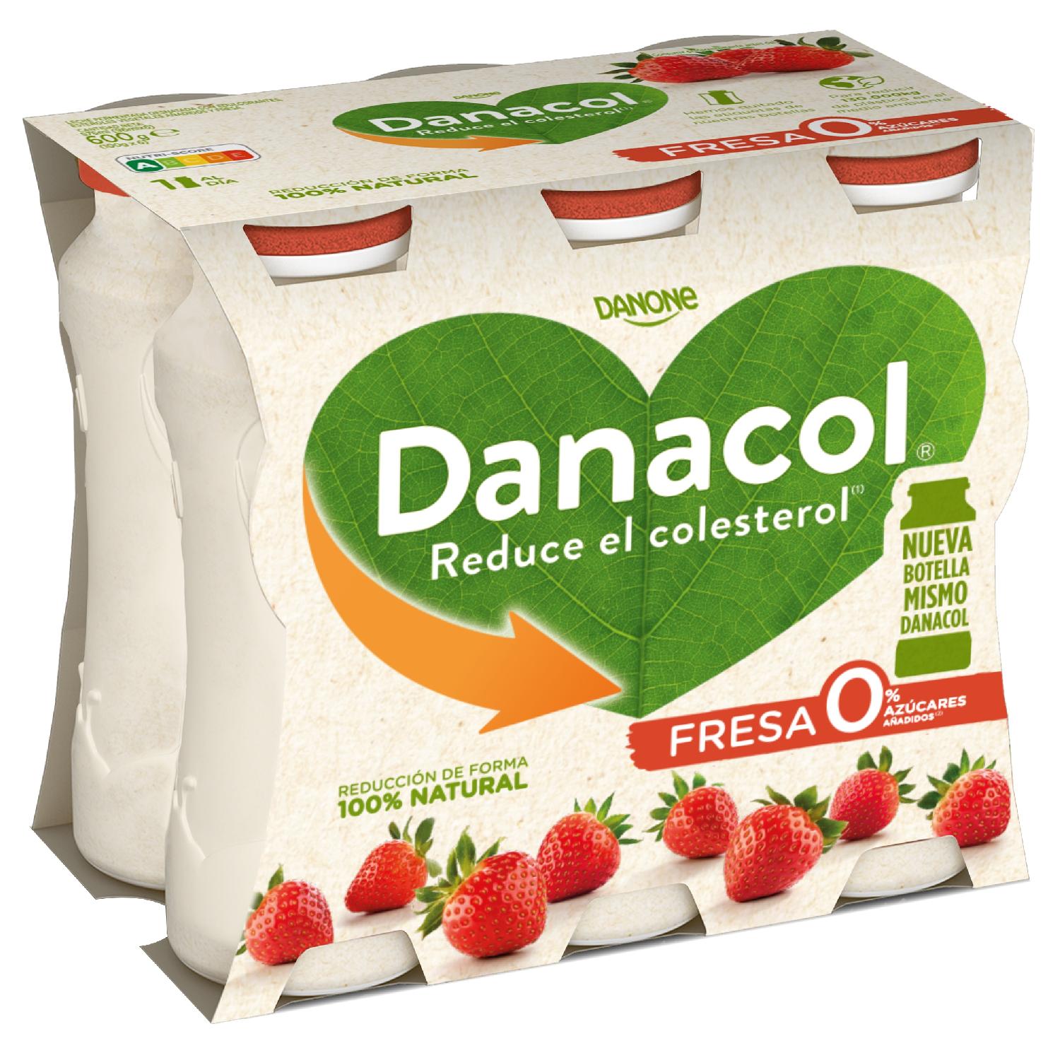 yogur liquido fresa danone 100g p-6 yogur liquido fresa danone 100g p-6