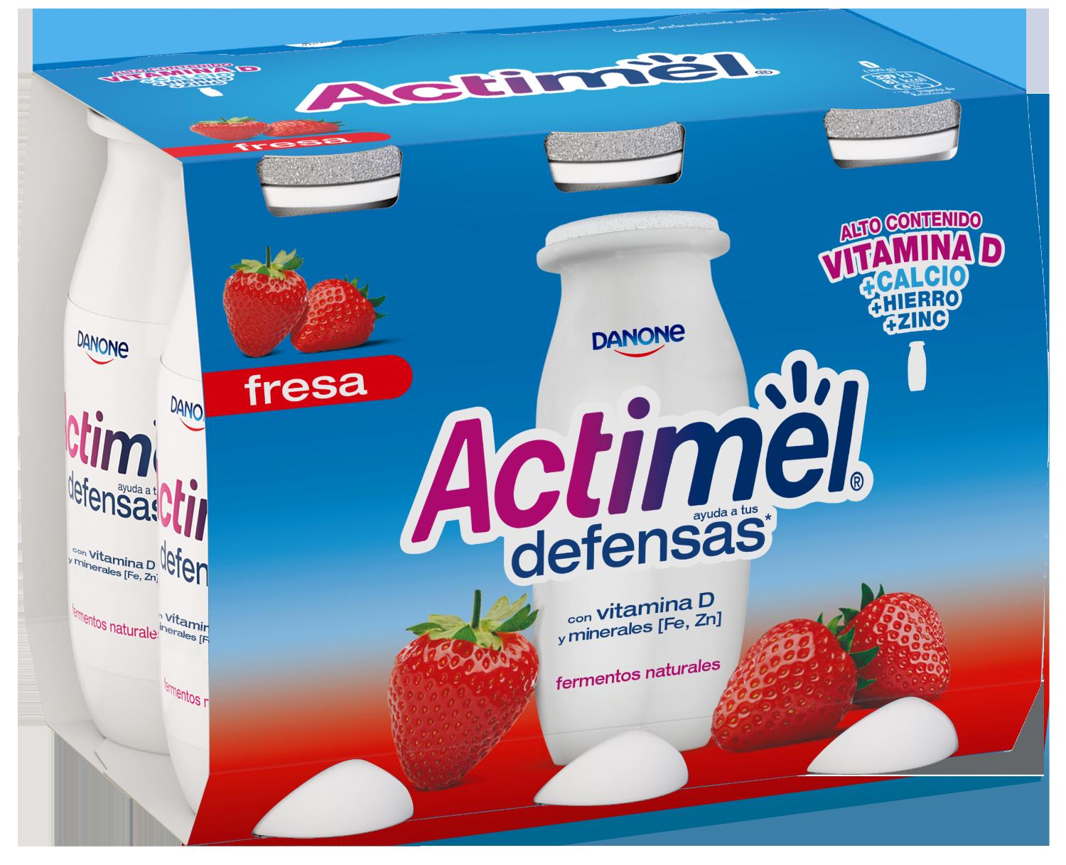 yogur liquido fresa actimel 100g p-6