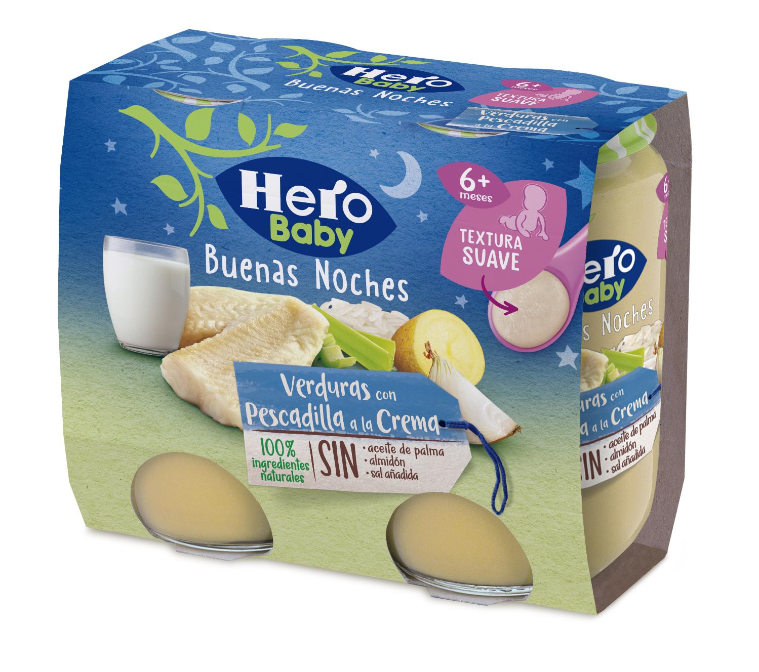 potito b. noches verduras/pescadilla hero 190g p-2