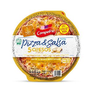 pizza fresca 4 quesos salsa campofrio 365 g