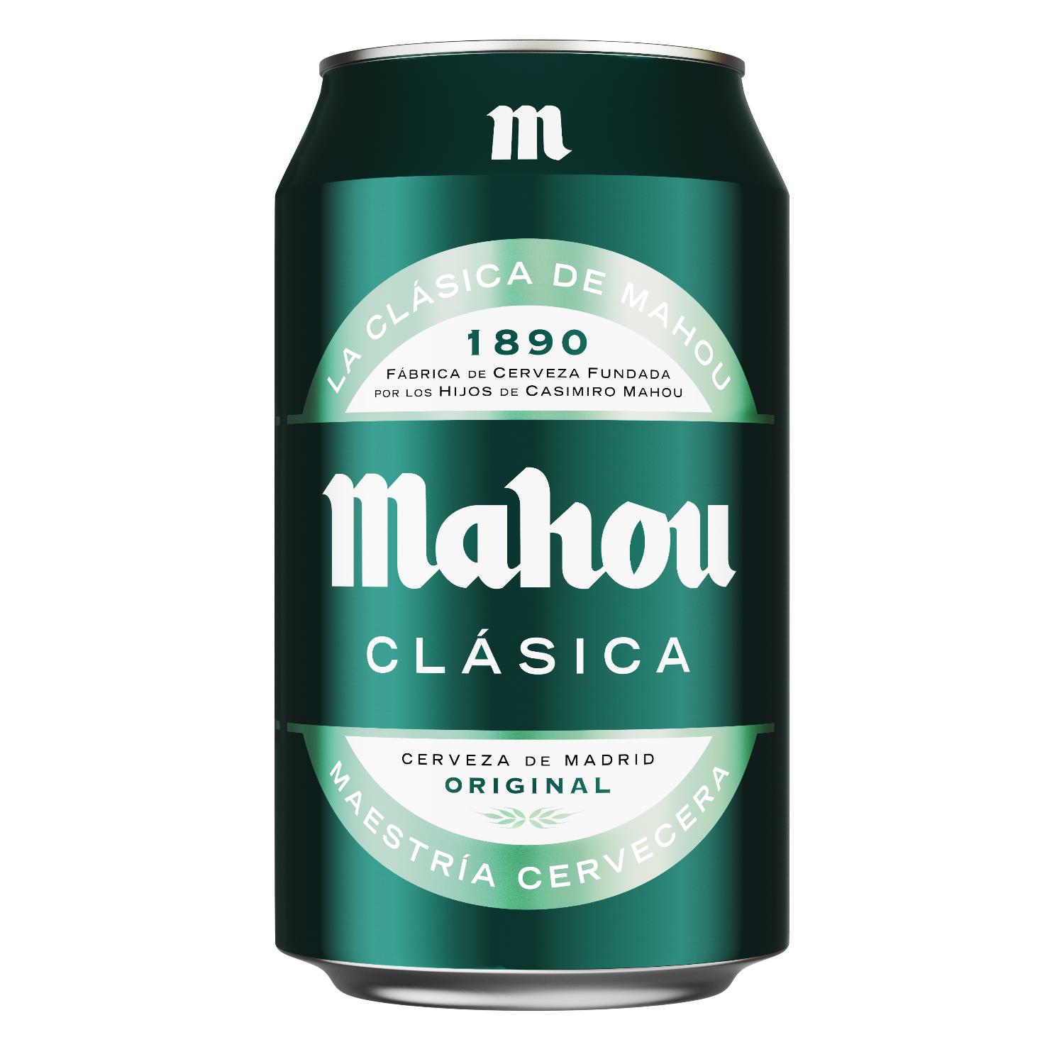 cerveza mahou clasica 33cl 4.8º