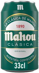 cerveza mahou clasica 33cl 4.8º