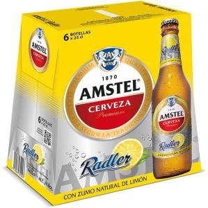cerveza radler amstel botella 25 cl p-6