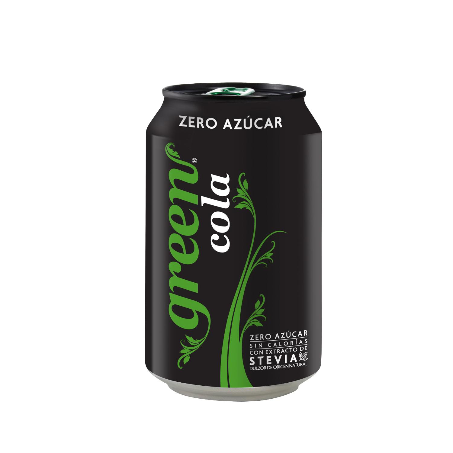 refresco green cola lata 33cl