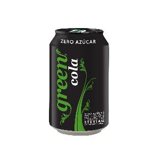 refresco green cola lata 33cl