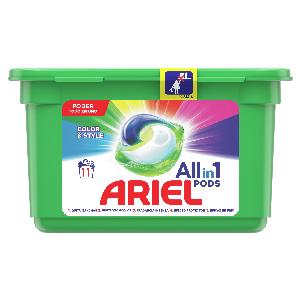 detergente tabs color 3en1 ariel 11 u.