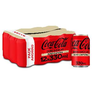 refresco zero zero coca cola 33 cl p-12