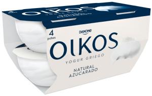 yogur griego natural  azucarado oikos danone 110g p-4