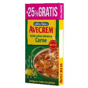 caldo carne avecrem pastillas 100 g 8+2 u.
