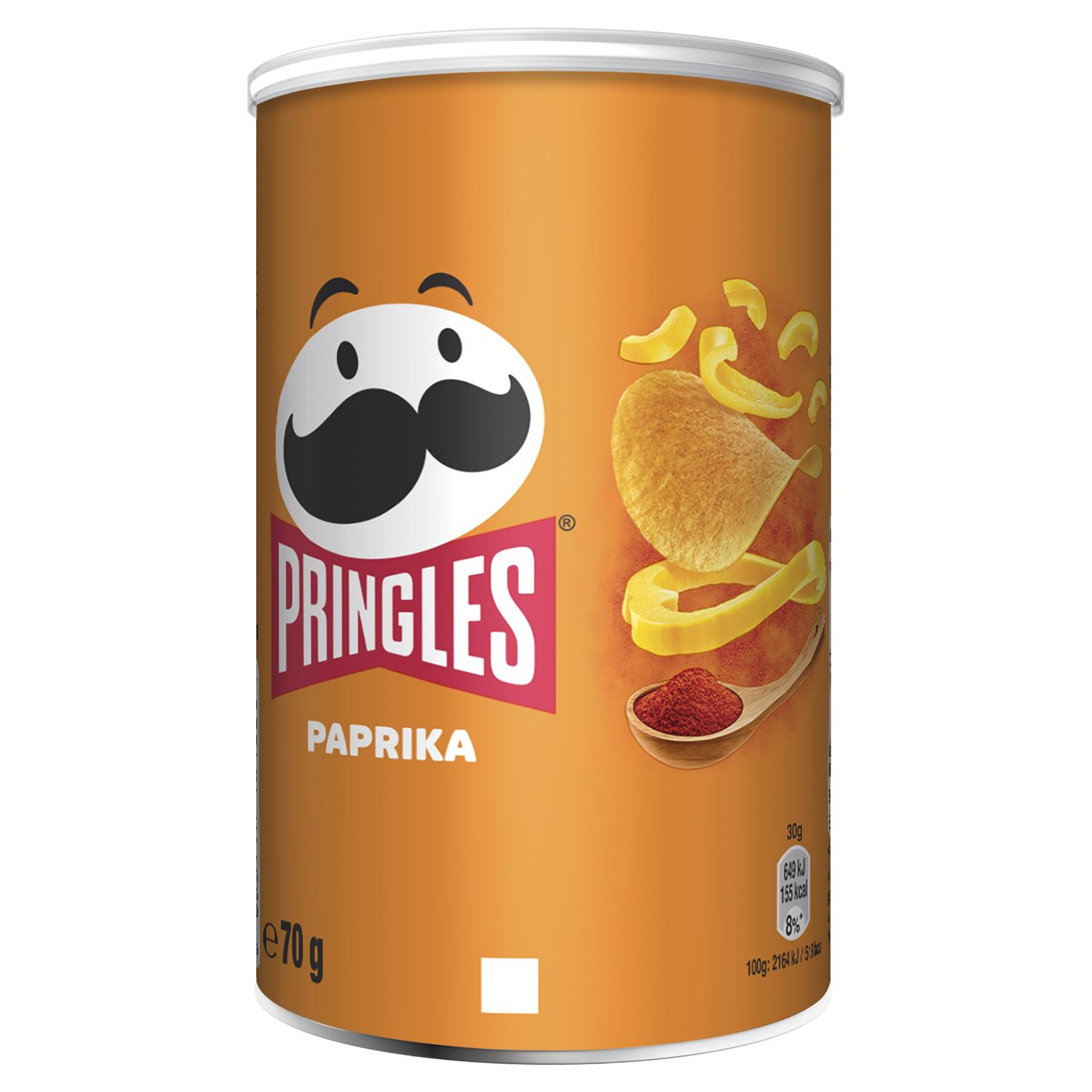 patatas fritas paprika pringles 70g