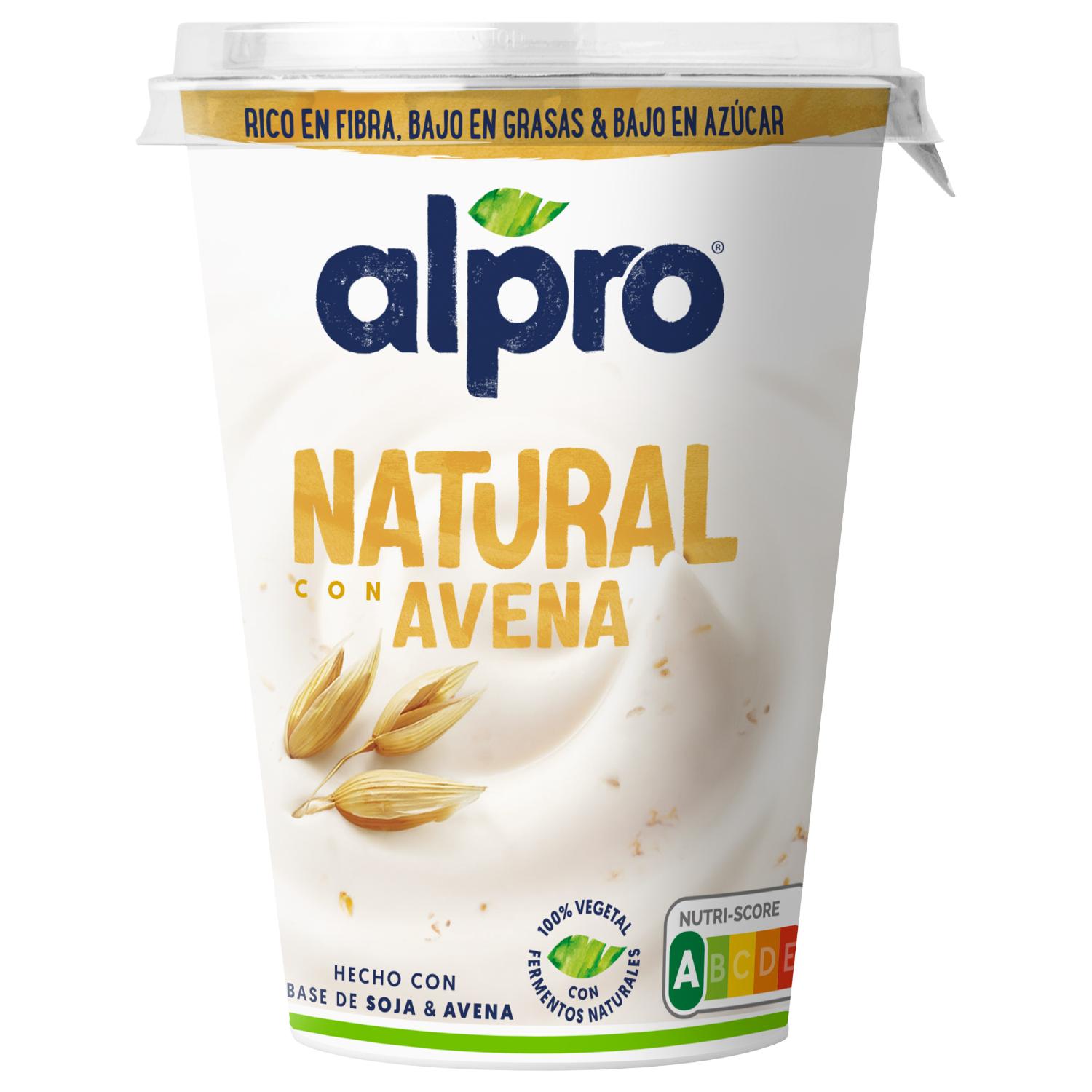 yogur alpro veg. nat. avena 400gr