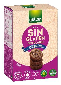 cookies de cacao gullón sin gluten 200 gr.