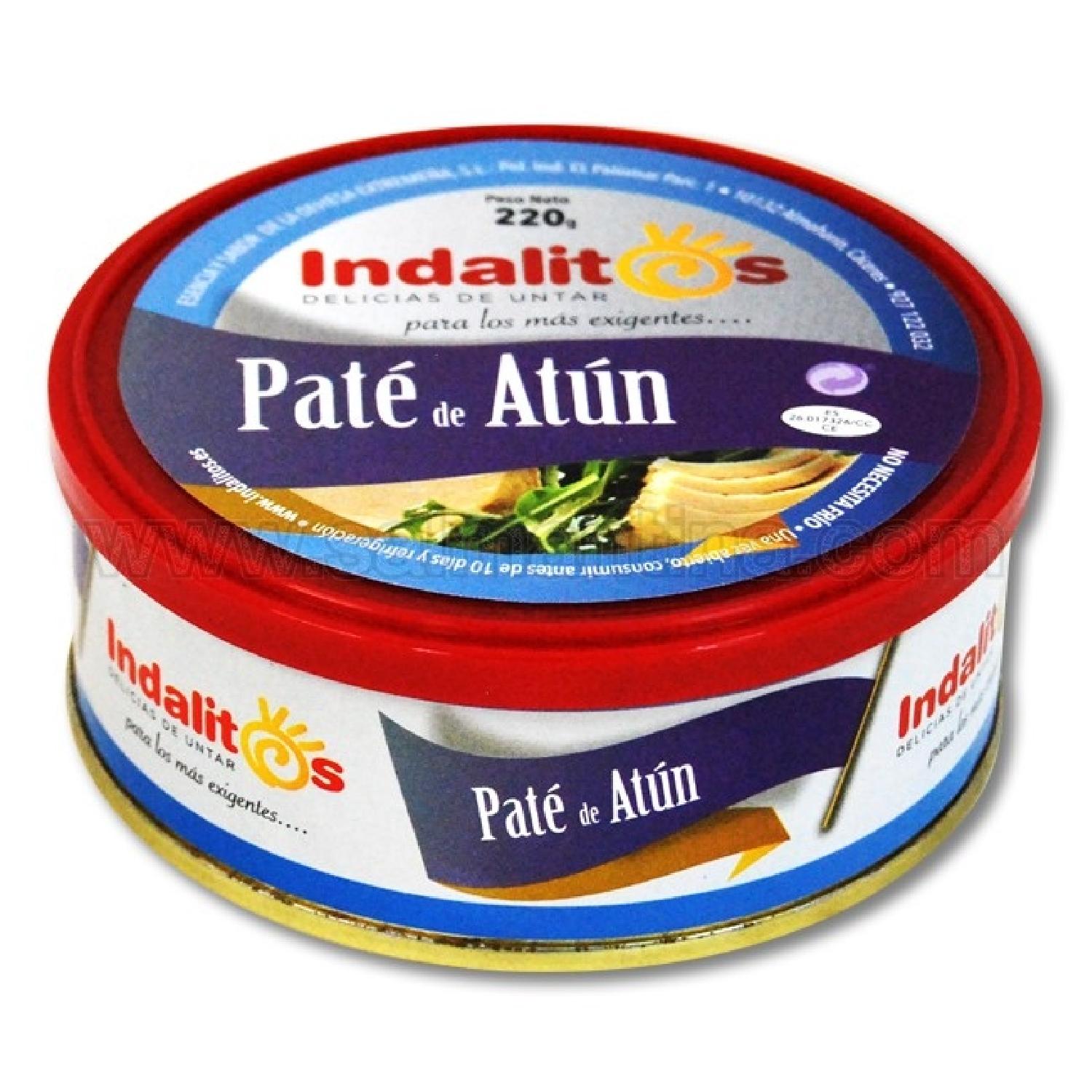 pate de atun 110gr indalitos