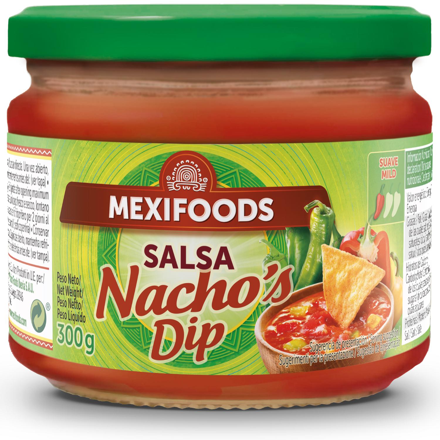 salsa nacho dip 300g mexifoods