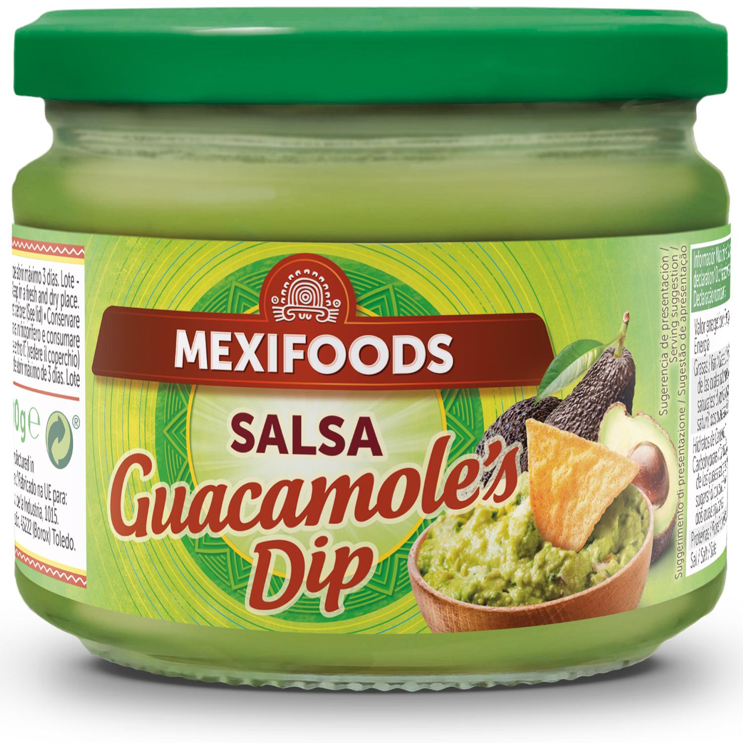 salsa guacamole dip 300g 