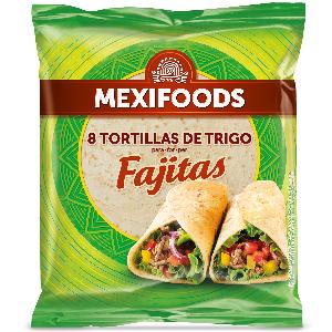 mexifoods tortilla trigo 8u.320g.