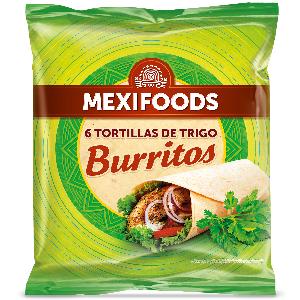 tortitas wraps burritos 25cm mexifood 
