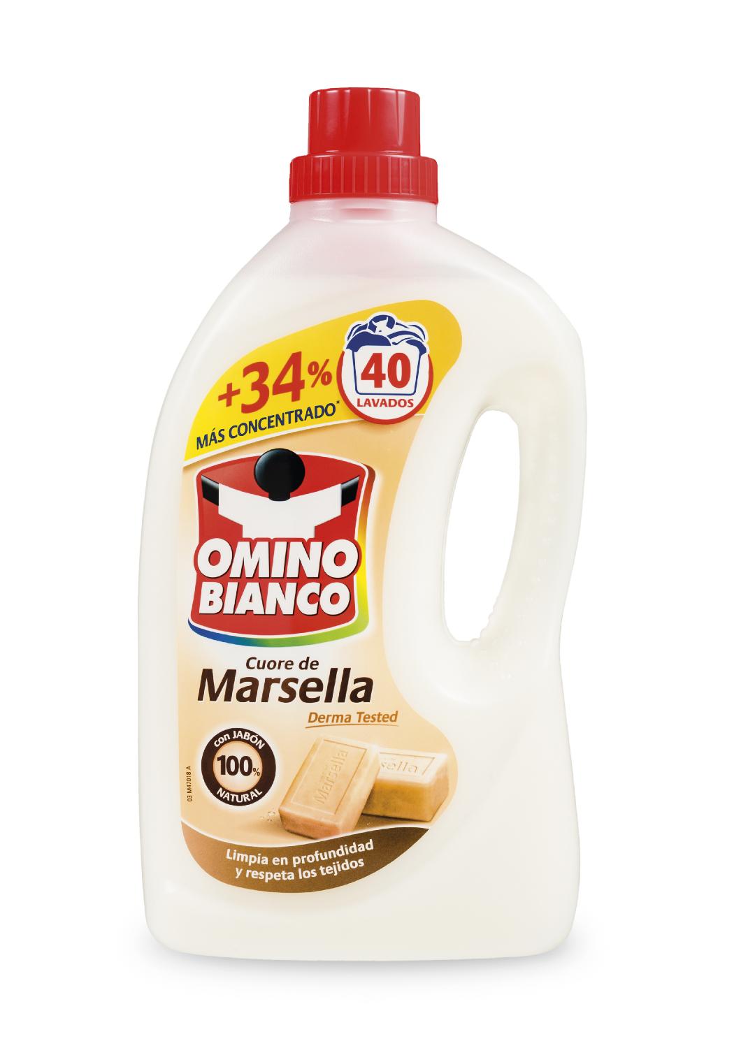 detergente omino bianco marsella liq. 45d 2l