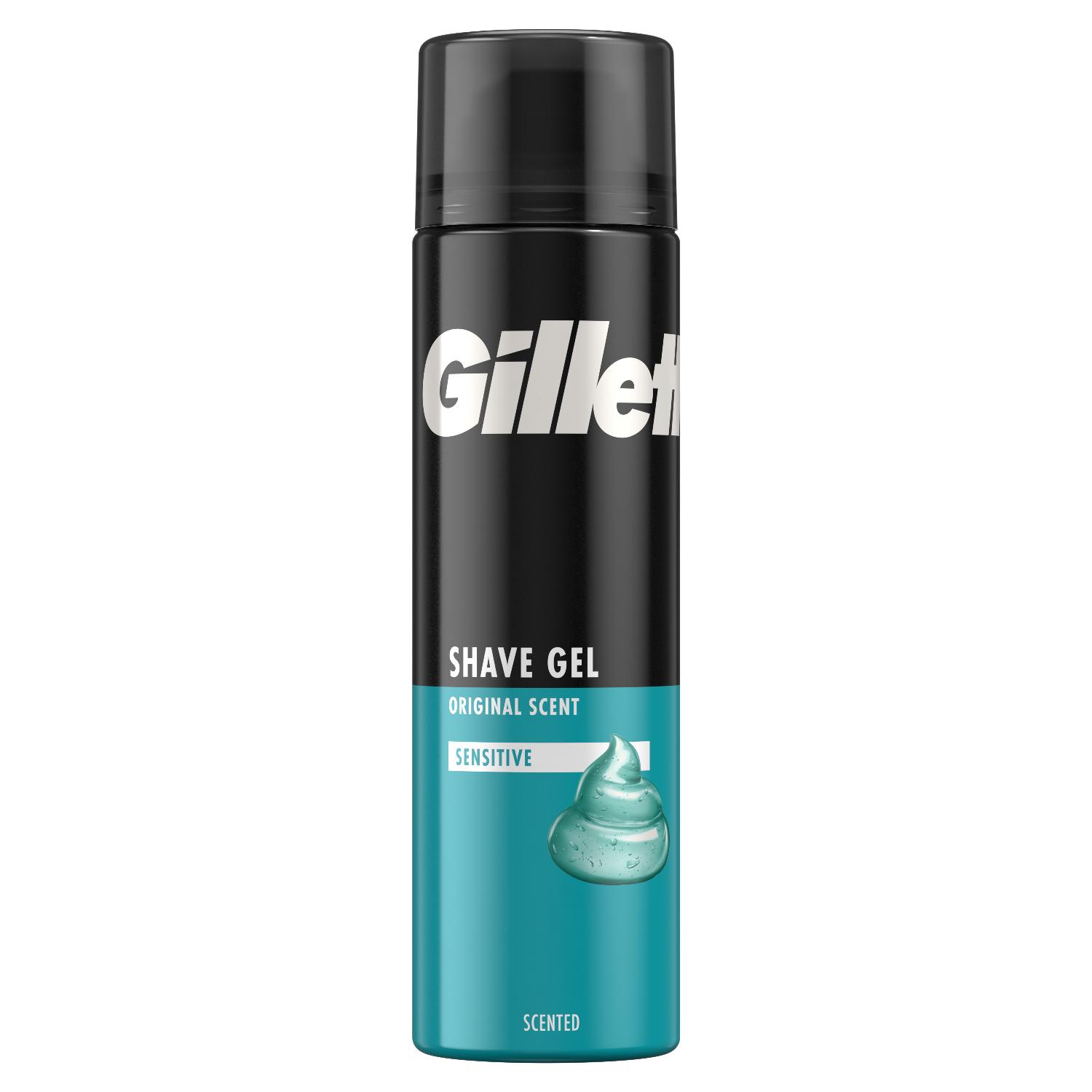 gillette series gel sensitive 200 ml