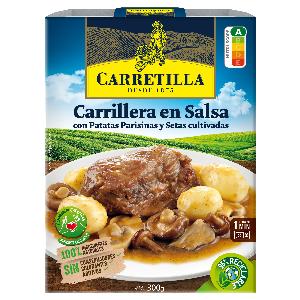 carrillera salsa c/pat +setas 300g carretilla