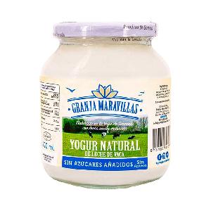 yogurt natural artesano leche de vaca maravilla 720ml