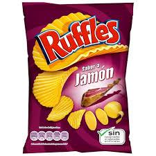 ruffles jamon  125 gr