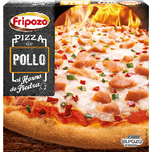 pizza de pollo horno de piedra fripozo 420gr